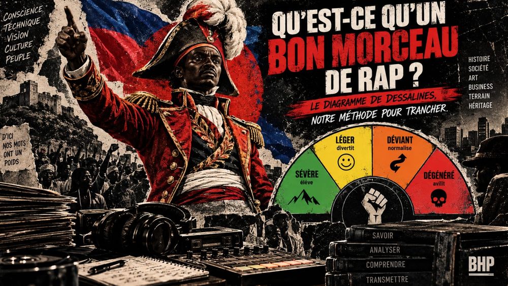 Qu’est-ce qu’un bon morceau de rap ? Le diagramme de Dessalines, notre méthode pour trancher.