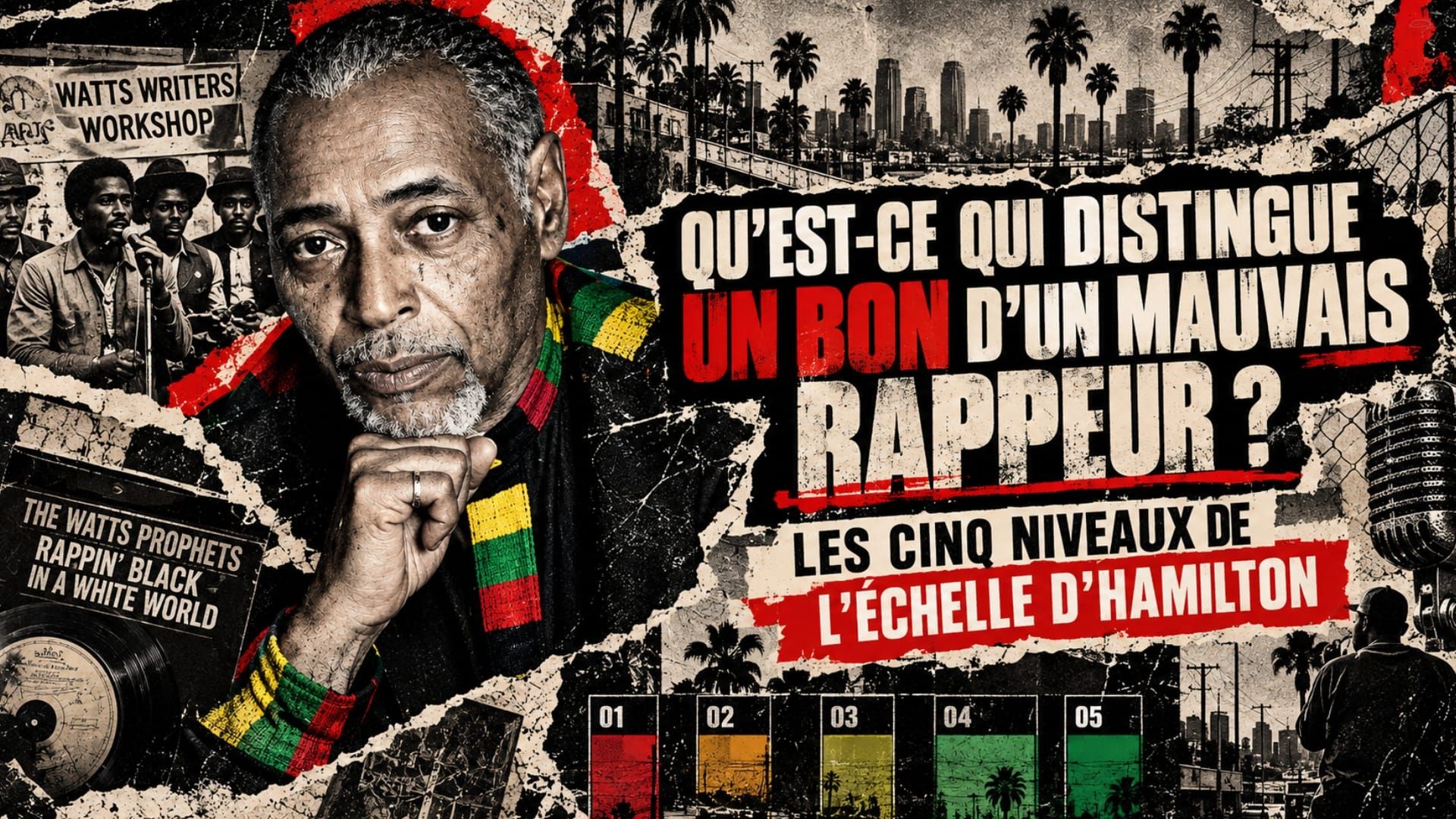 Qu’est-ce qui distingue un bon d’un mauvais rappeur? Les cinq niveaux de l’Échelle d’Hamilton