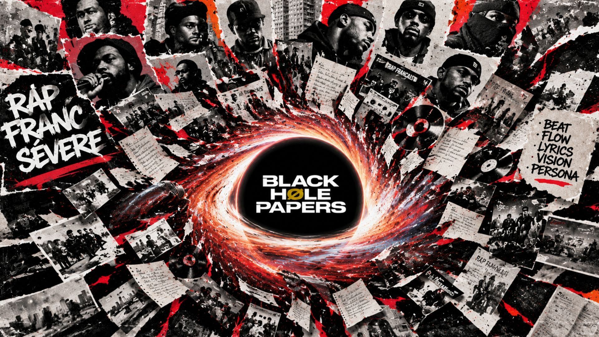 Le Rap Franc Sévère : la matière première de Black Hole Papers