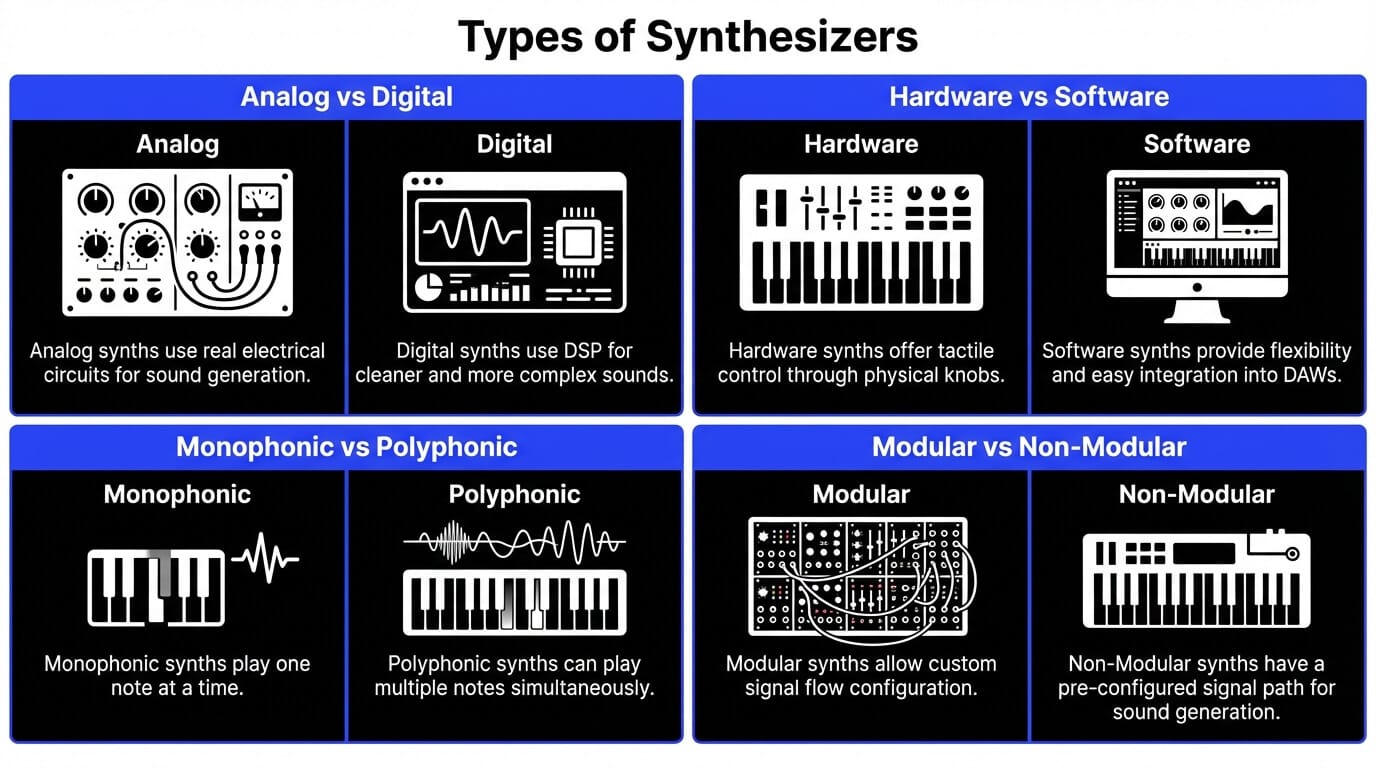 Types of Synthesizers