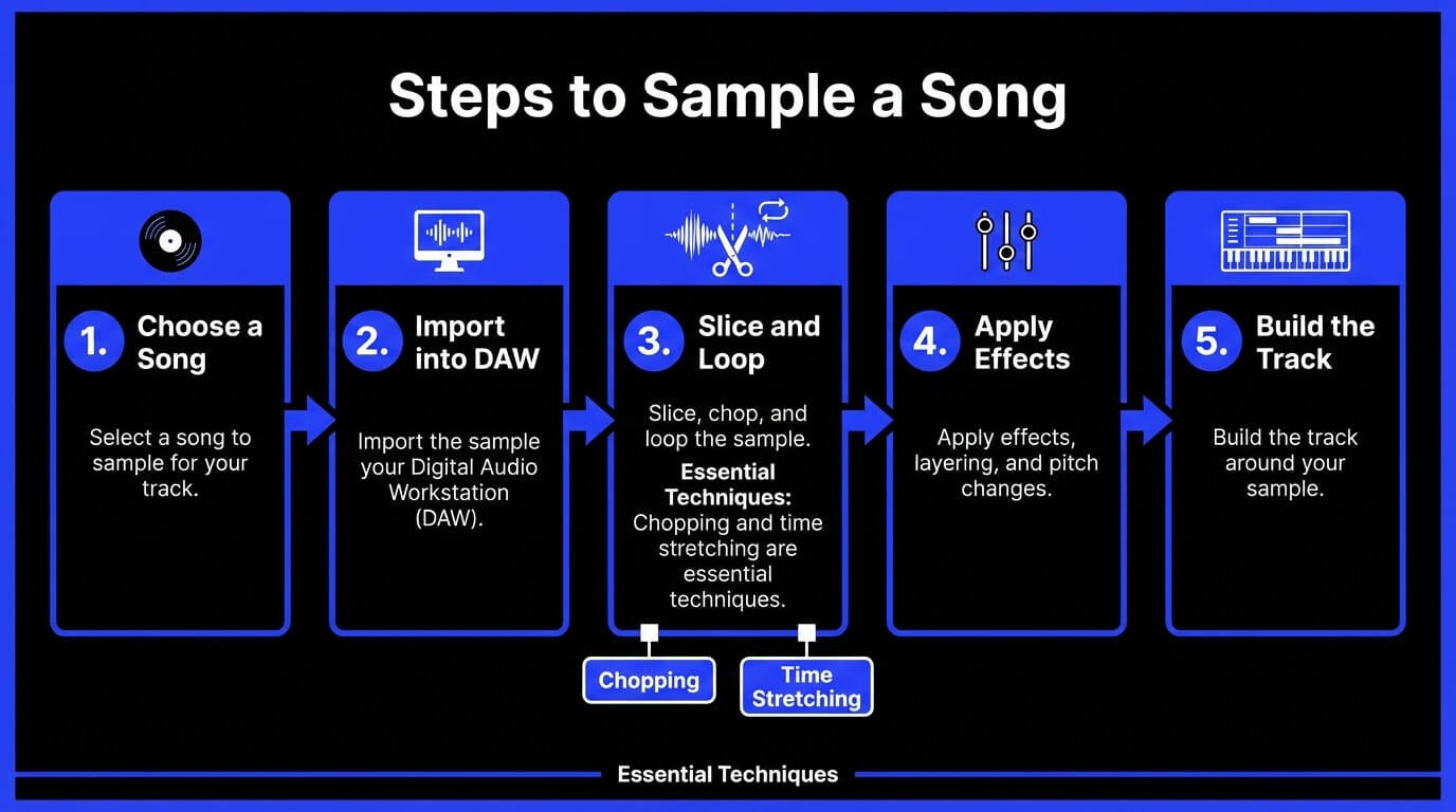 How to Sample a Song,&nbsp; Step-by-Step