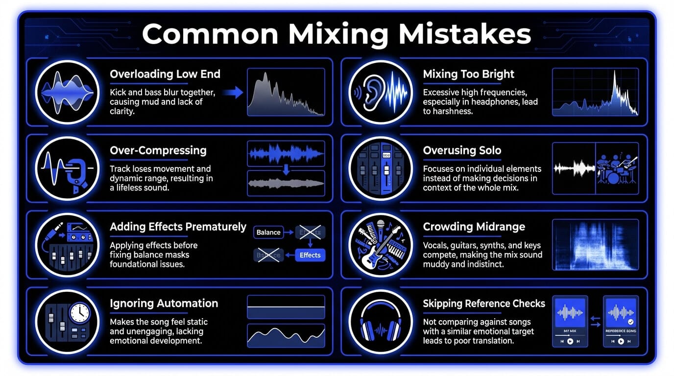 Common mixing mistakes