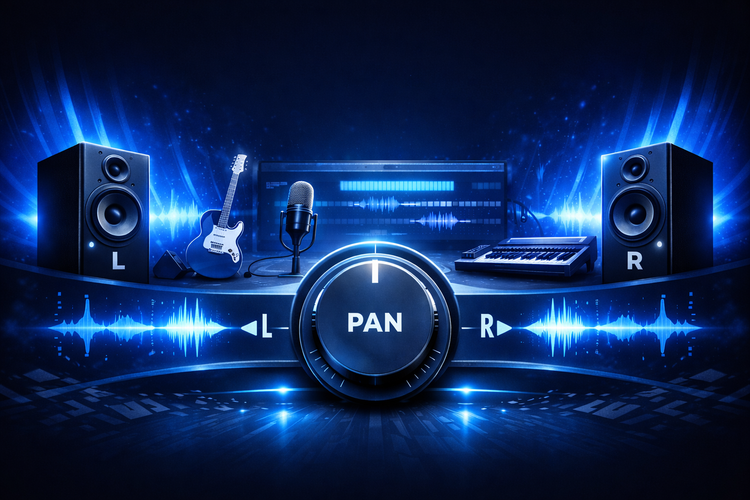 What is panning in music? How to create space, width, and balance in your mix