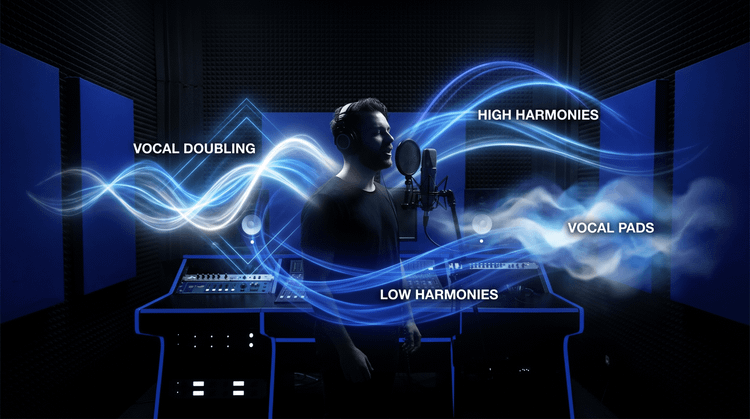 Vocal harmonies: From classical theory to ai-driven production