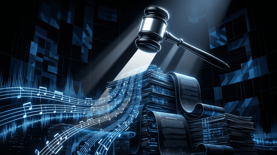 Is AI music copyrighted?