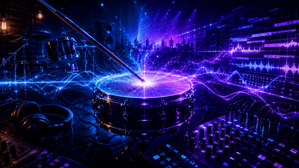 Snare Music: From Basic Rudiments to Modern Production