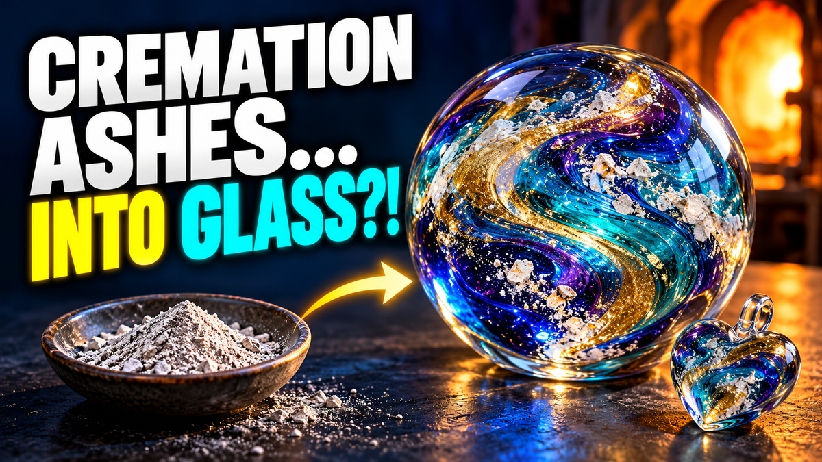 Cremation Ashes in Glass: Turning a Loved One's Memory into Art