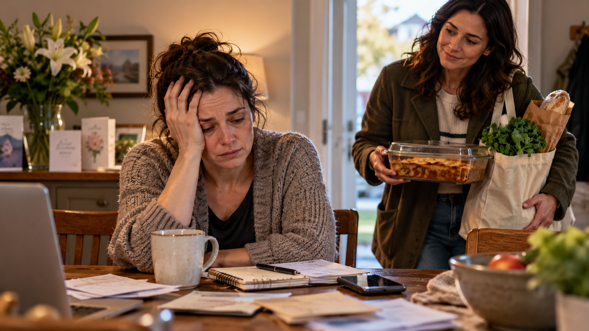 How to Support a Grieving Friend (Without Just Saying "Let Me Know")