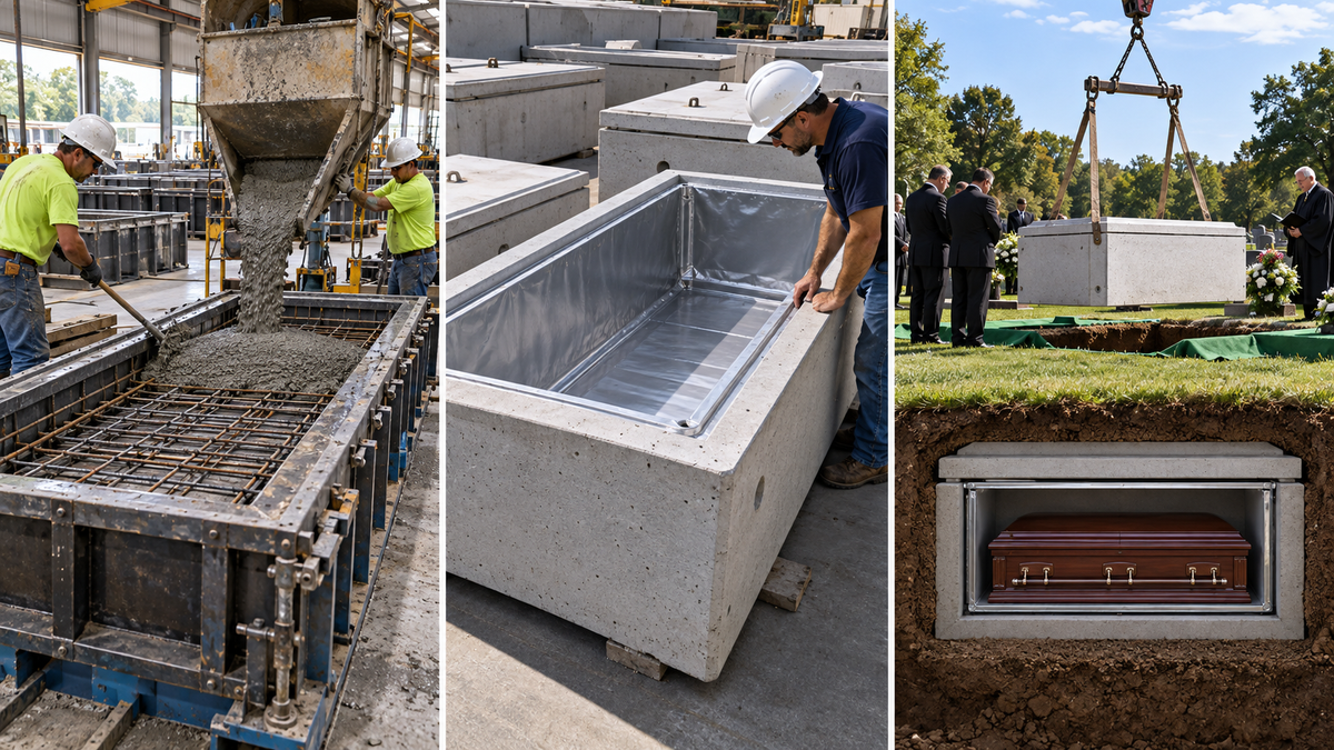 How Burial Vaults Are Made: A Complete Guide to Materials, Process, and Choices