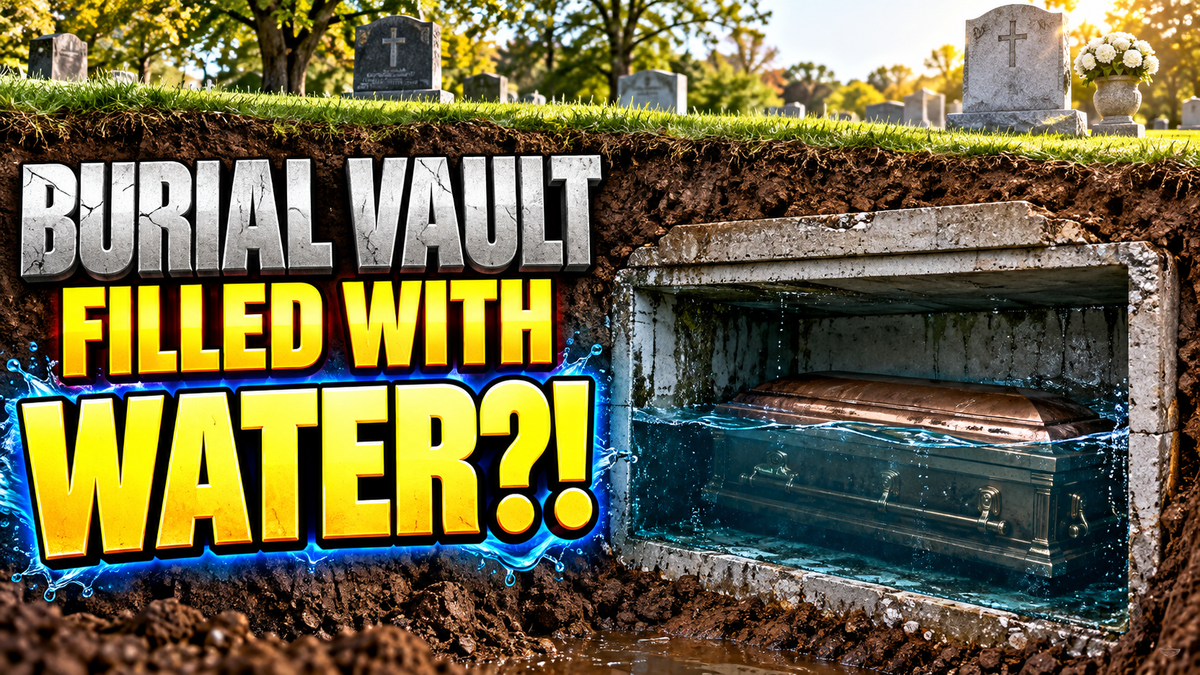 Burial Vault Filled With Water: A Complete Guide for Families