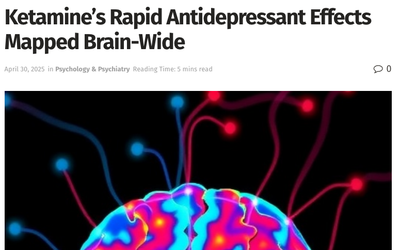 Investigación: Ketaminas Efectos antidepresivos Rapid enmaunados Brain-Wide