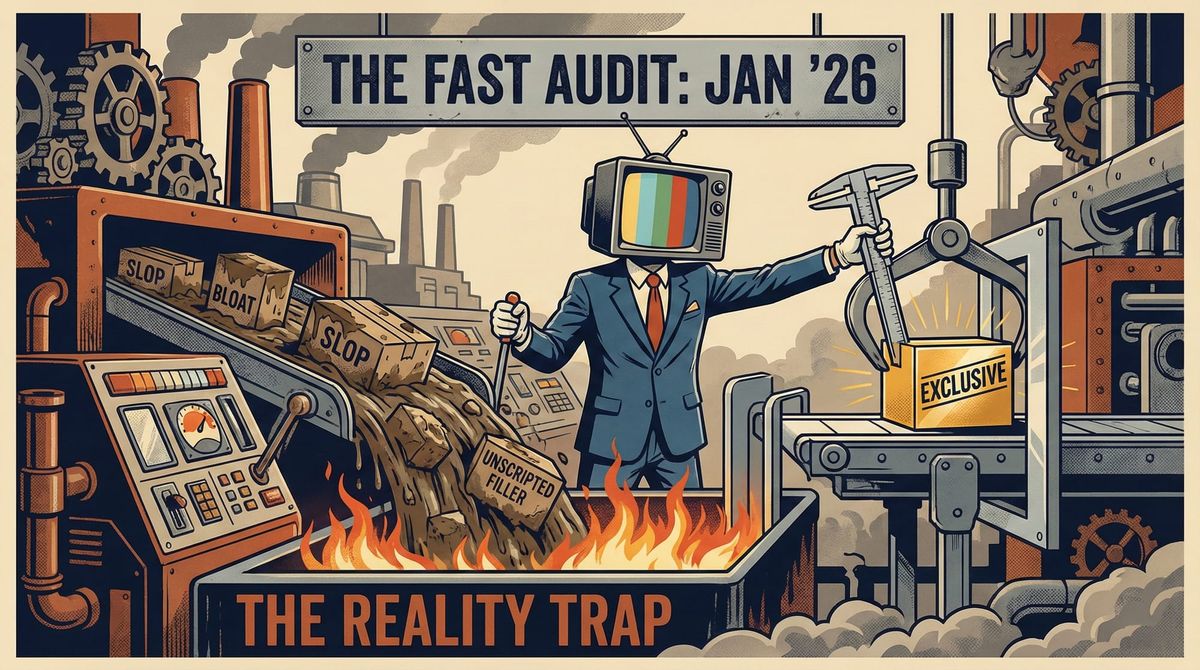 The FAST Audit (Jan ’26): Exclusives, Bloat, and the “Reality” Trap