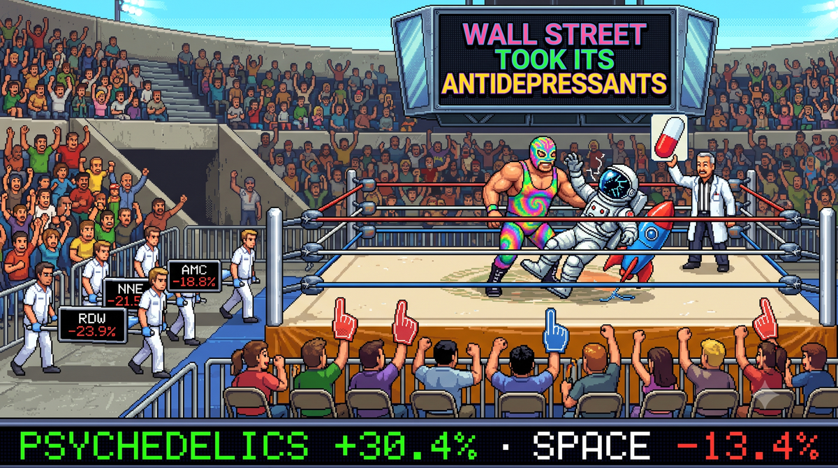Wall Street Took Its Antidepressants