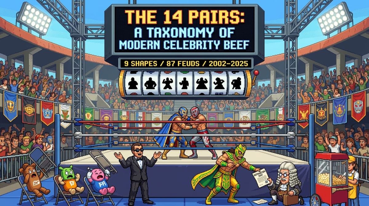 The 14 Pairs: A Taxonomy of Modern Celebrity Beef
