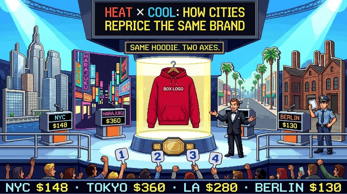Heat × Cool: How Cities Reprice the Same Brand