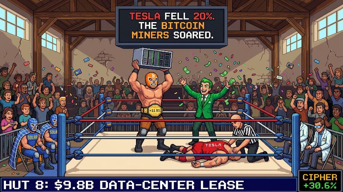 The Hype Market Weekly Recap: Tesla Falls As Bitcoin Miners Soar.