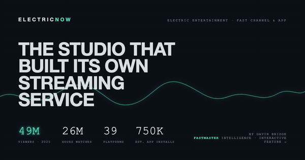 How Electric Entertainment Built Their Own FAST Service & Support TV Originals