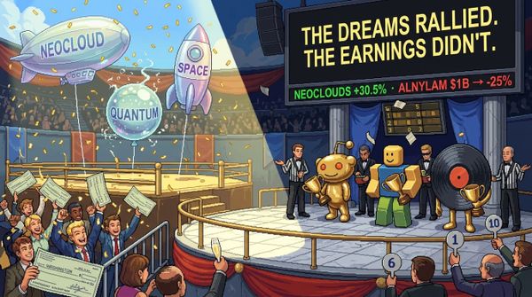 The Hype Market Review (W/E 8/9): The Dreams Rallied. The Earnings Didn't.