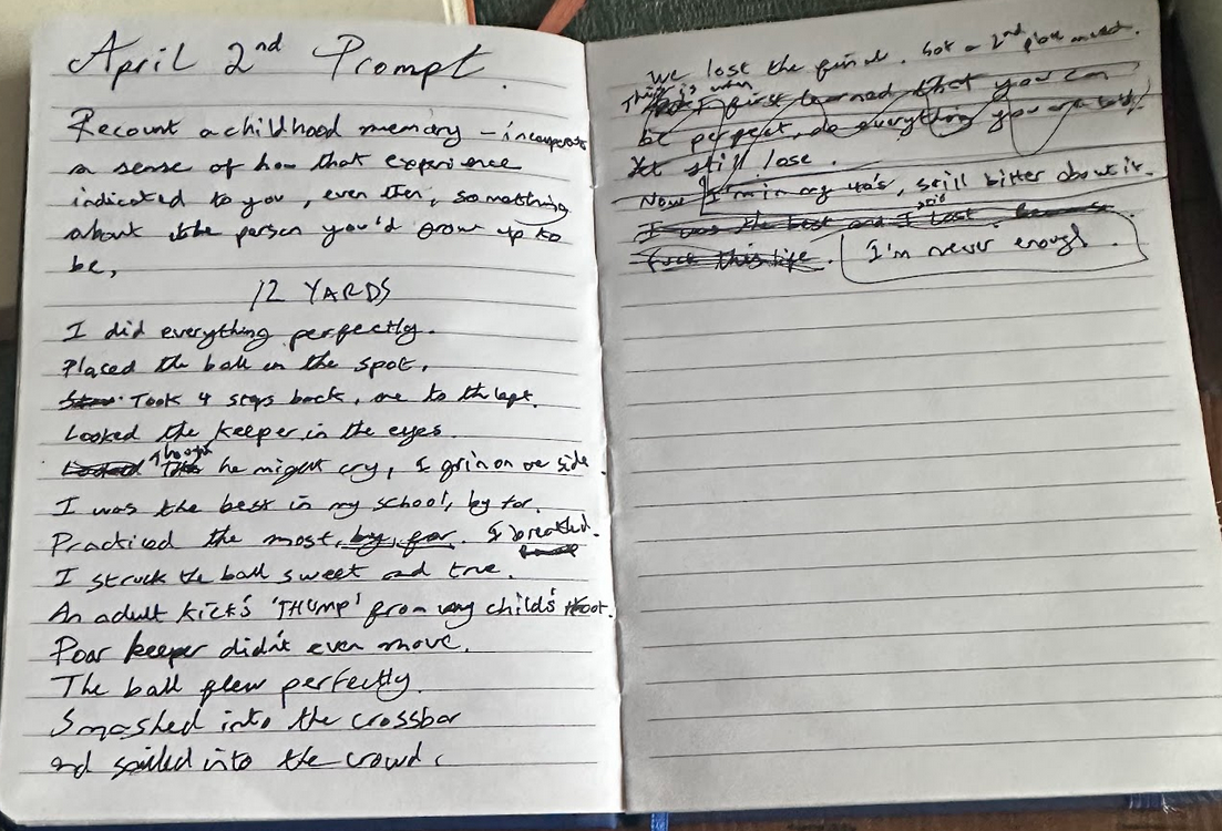 12 Yards (NaPoWriMo Day 2)