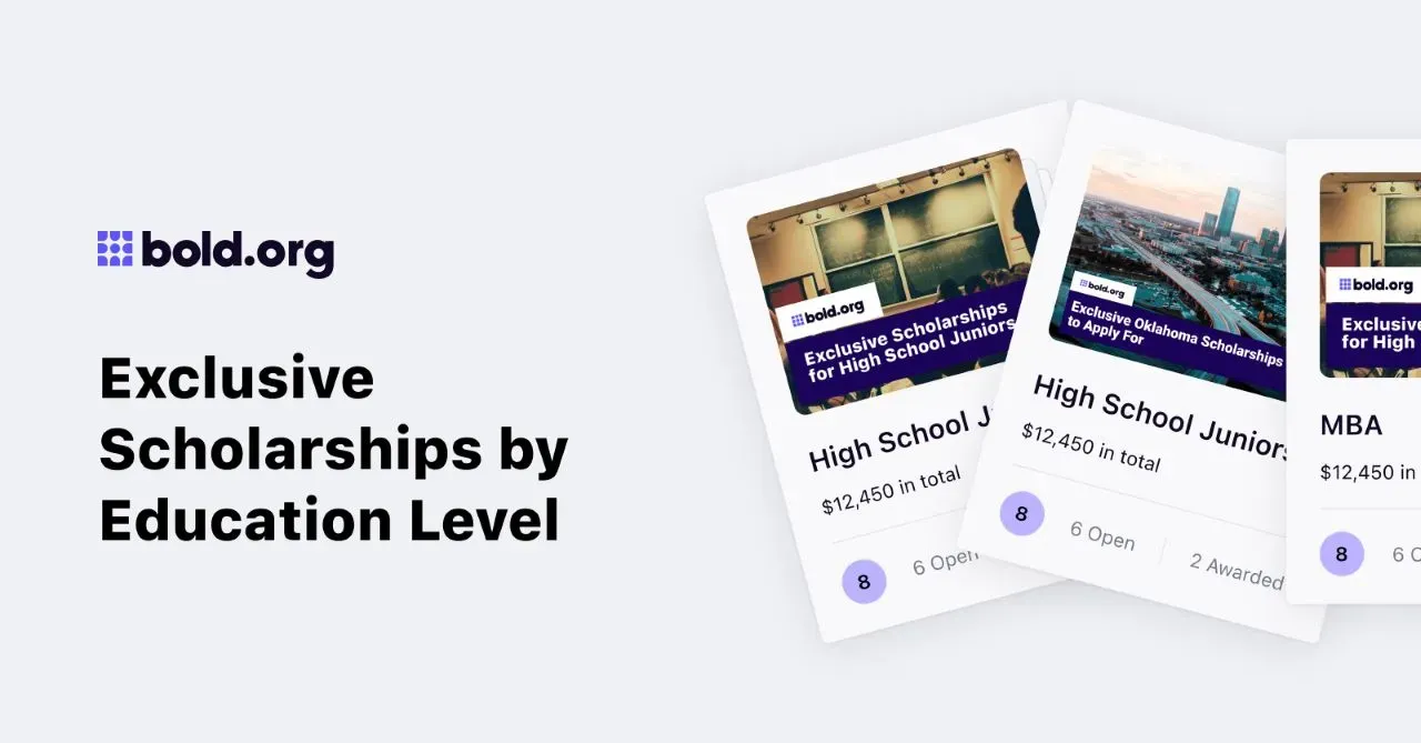 bold points for scholarship opportunities