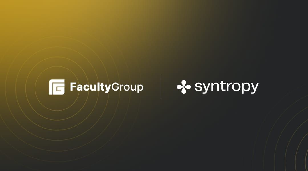 Faculty Group Invests in Syntropy: The Data Layer for Web3