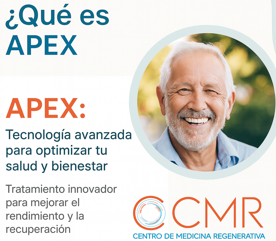 APEX: Tecnología Regenerativa para la Disfunción Eréctil sin Medicamentos ni Cirugía