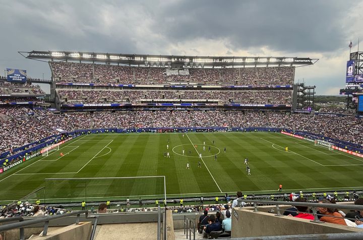 Philadelphia played to six sold-out matches during the 2026 FIFA World Cup, including the France v. Iraq game that we went to.