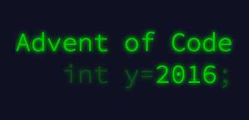 Advent of Code 2016