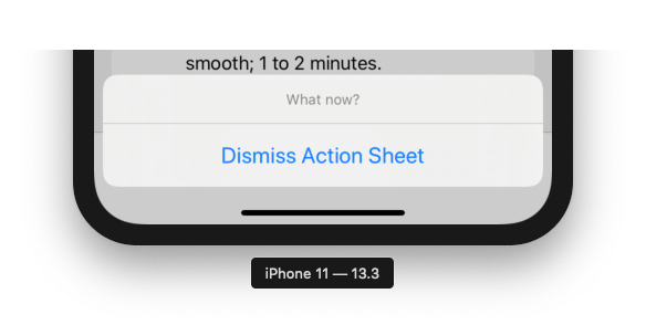 Value of type some View has no member 'presentation'