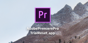 Adobe Premiere Pro Trial Reset Icon