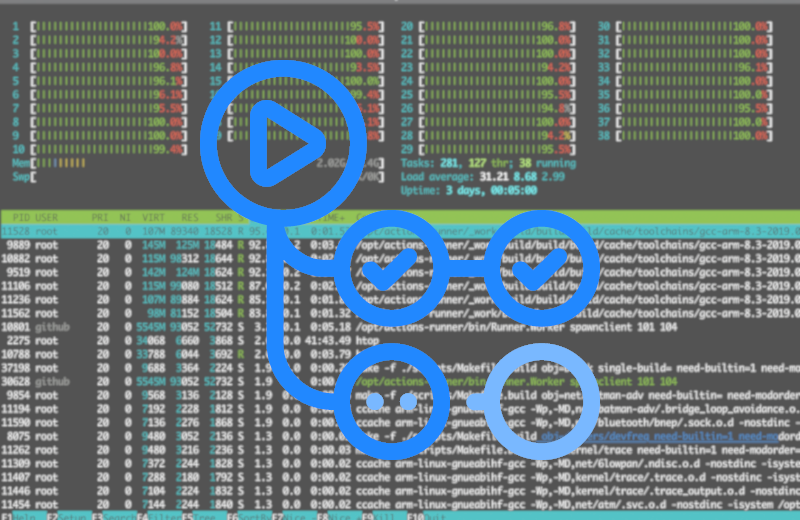 CI Test unusual projects with GitHub actions and self-hosted runners