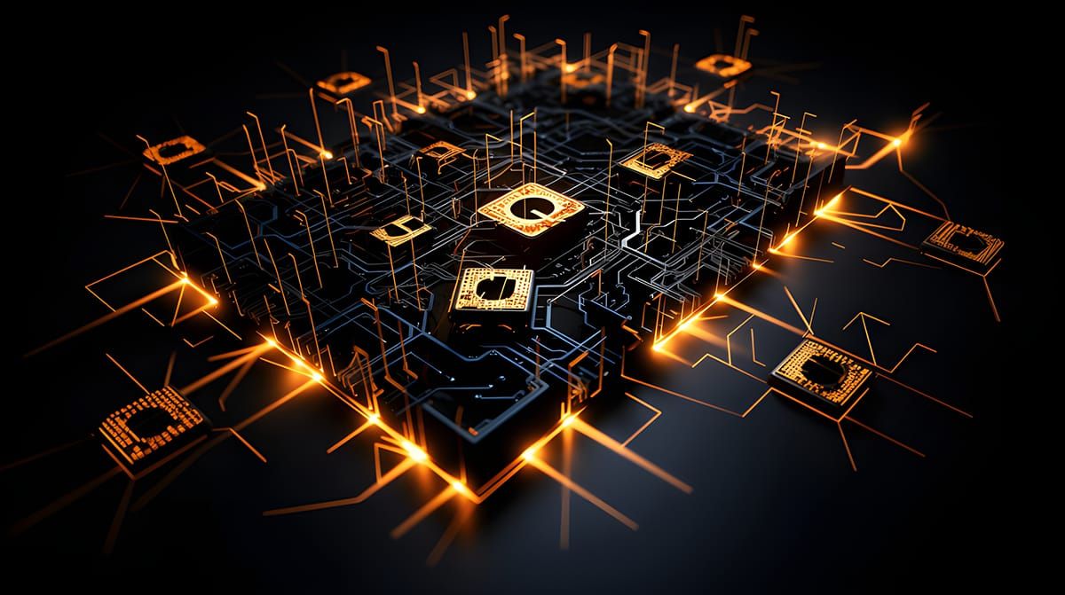 Bitcoin UTXO concept art