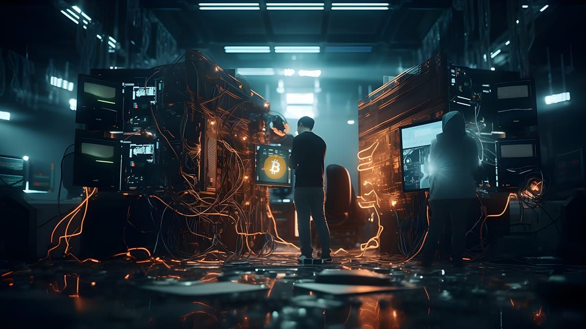 Bitcoin Testnet concept art