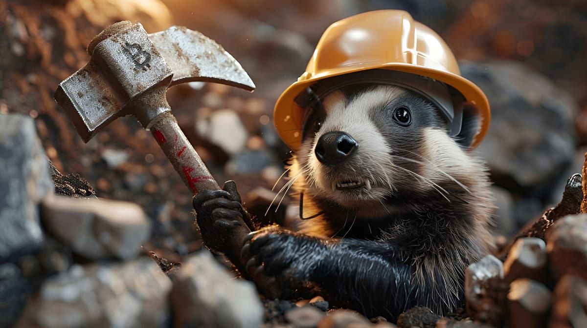 Bitcoin miner ai art