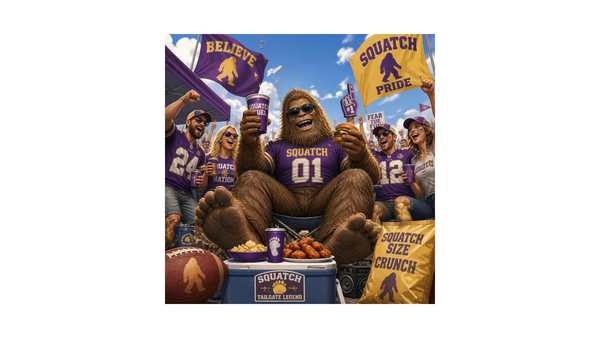 Sasquatch Over Apple Cup