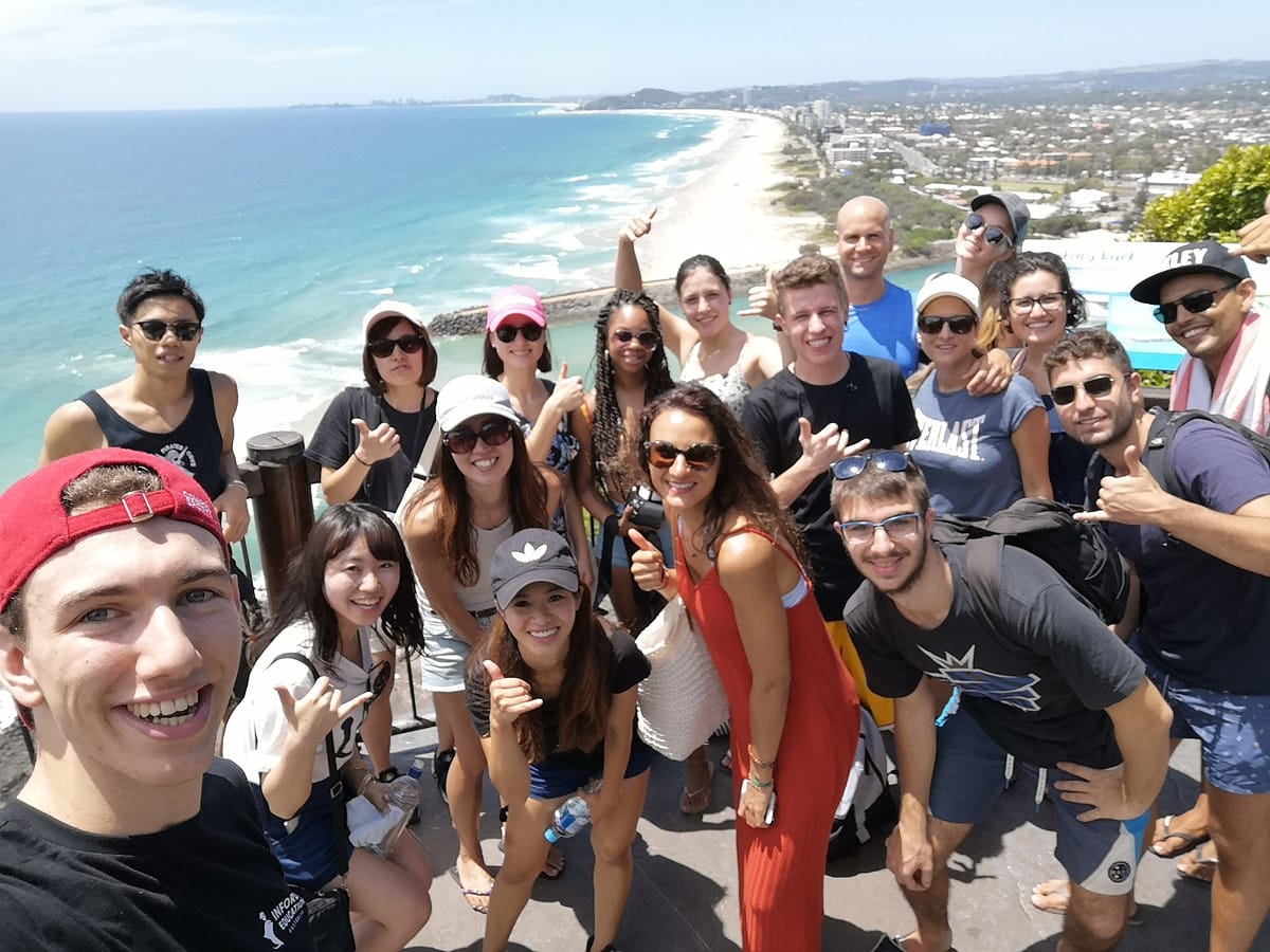 골드코스트 사우스포트 전경과 인포럼 어학원 주변 환경