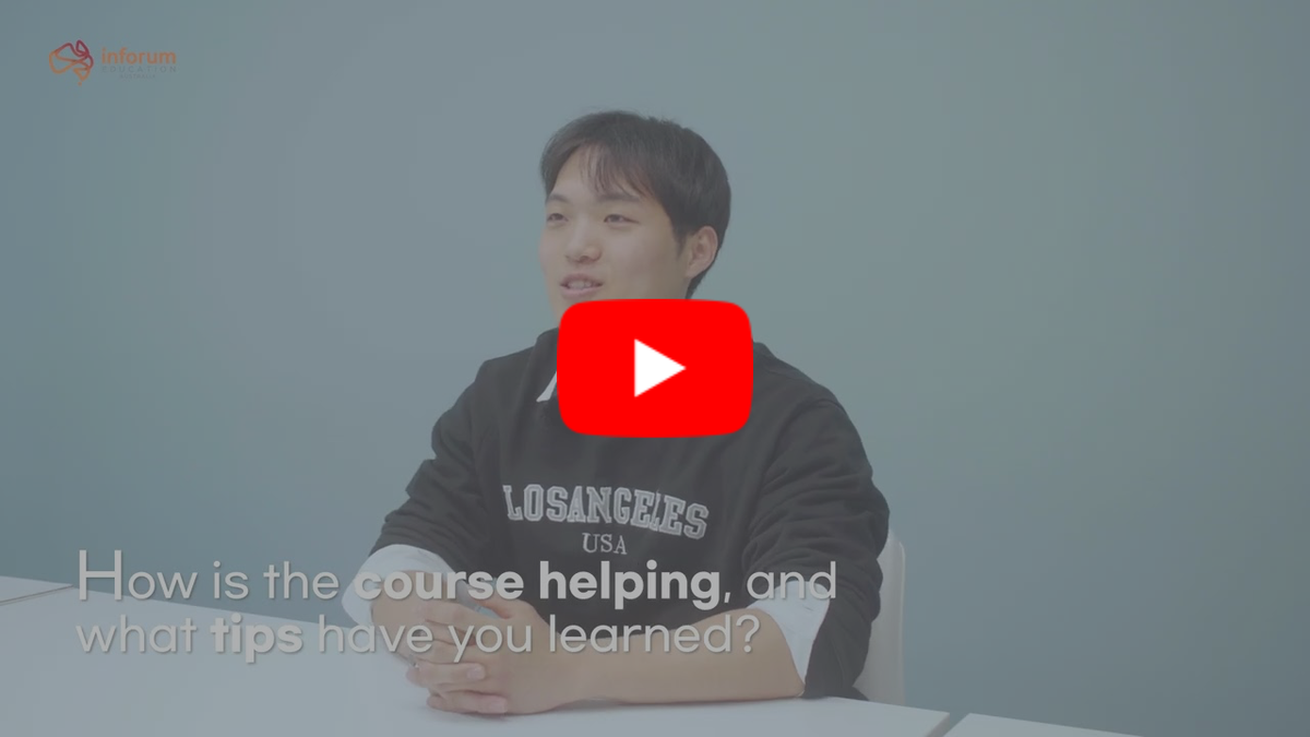 인포럼 어학원 학생 인터뷰: 왜 IELTS 7.0을 목표로 했을까?