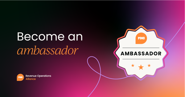 Revenue Operations Alliance  Become an ambassador