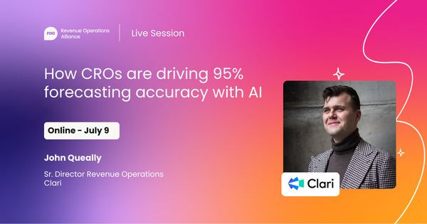 How CROs are driving 95% forecasting accuracy with AI