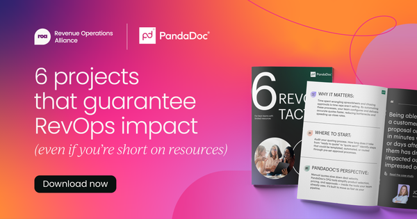 6 projects that guarantee RevOps impact (even if you’re short on resources)