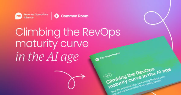 Climbing the RevOps maturity curve  in the AI age