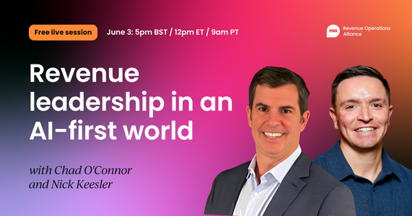 Revenue leadership in an AI-first world