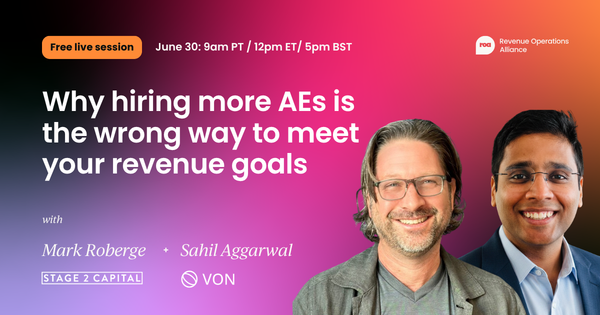 Why hiring more AEs is the wrong way to meet your revenue goals