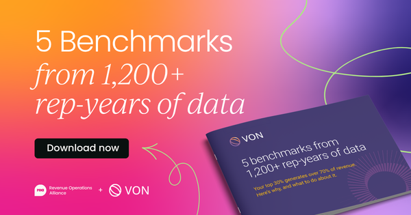 5 benchmarks from 1,200+ rep-years of data
