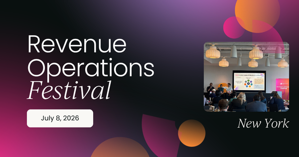 RevOps Festival New York, July 2026 | OnDemand
