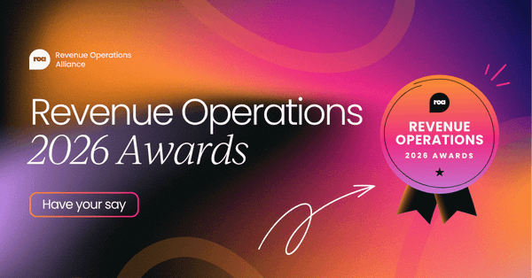 Revenue Operations Awards 2026:  Nominate today