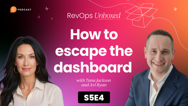 How to move RevOps from   tactical to strategic with Avi Ryan