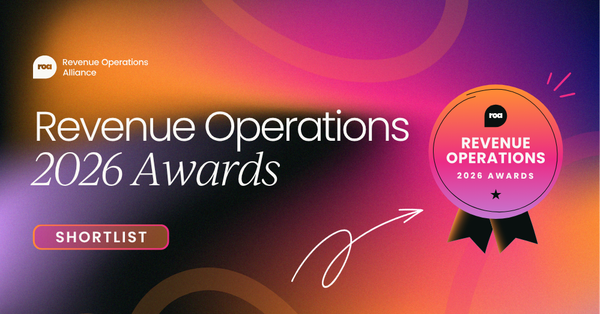 Revenue Operations Awards 2026:  Your shortlist