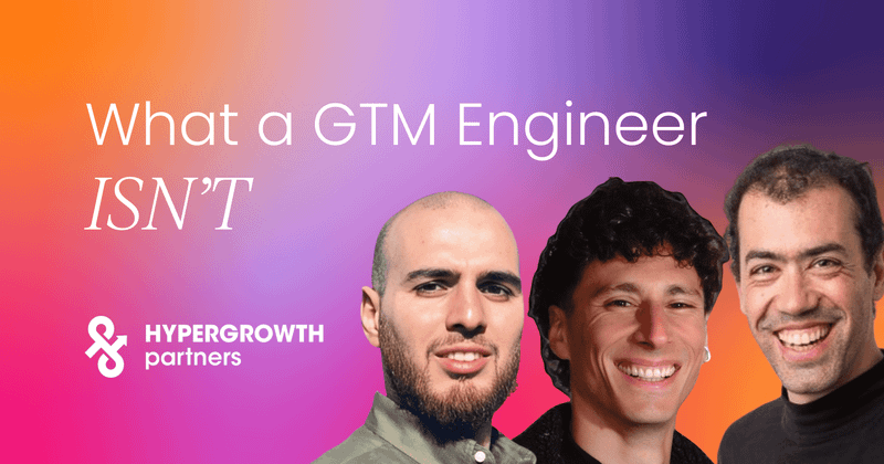 What a GTM Engineer ISN'T