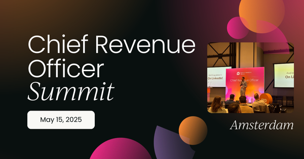Chief Revenue Officer Amsterdam, May 2025